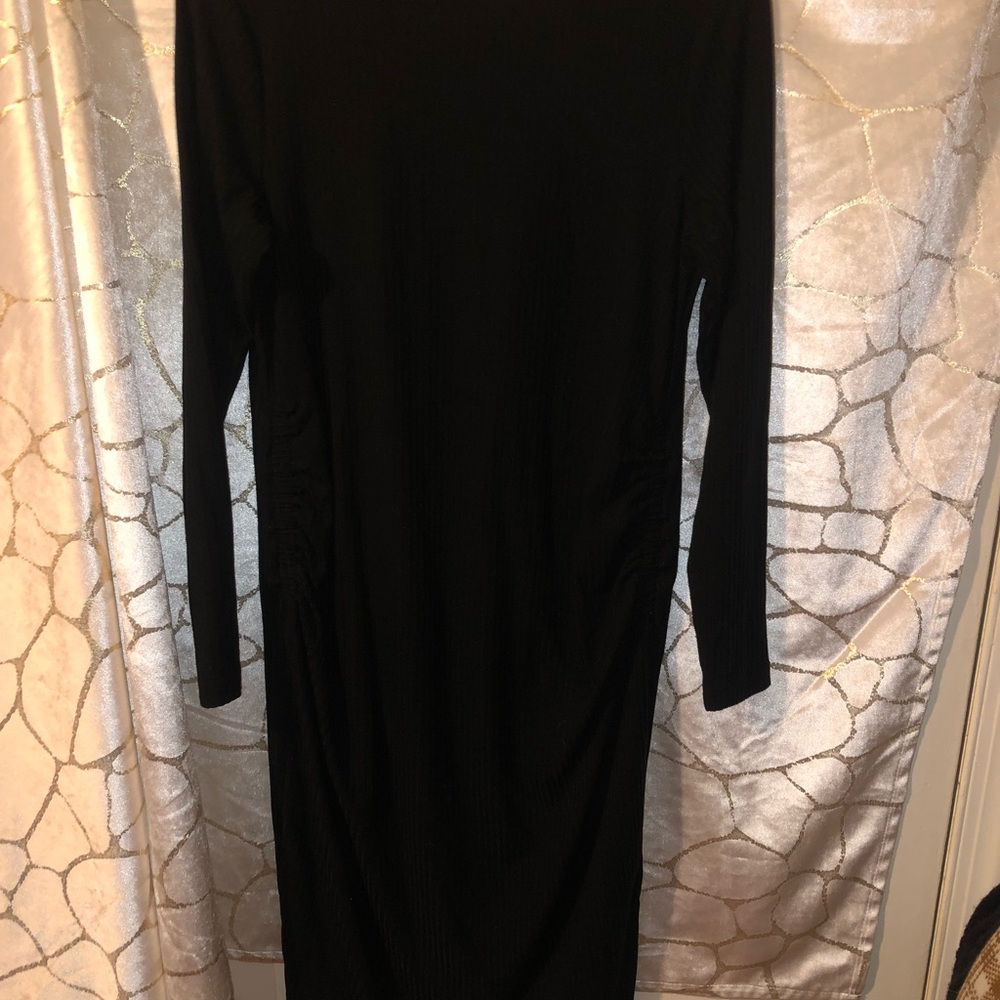 H&M Classic Black Long Sleeve Dress